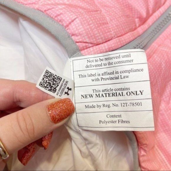 Under Armour ColdGear Reactor Winter Coat Pink Girls Youth Kids Large - Picture 9 of 11